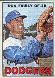 1967 Topps Baseball Cards      094      Ron Fairly